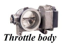 Throttle body