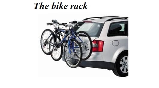 The bike rack